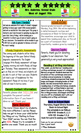 Sample Newsletter