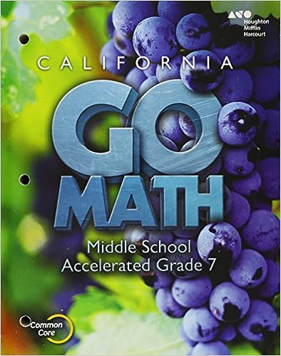 Math 7 Honors Textbook
