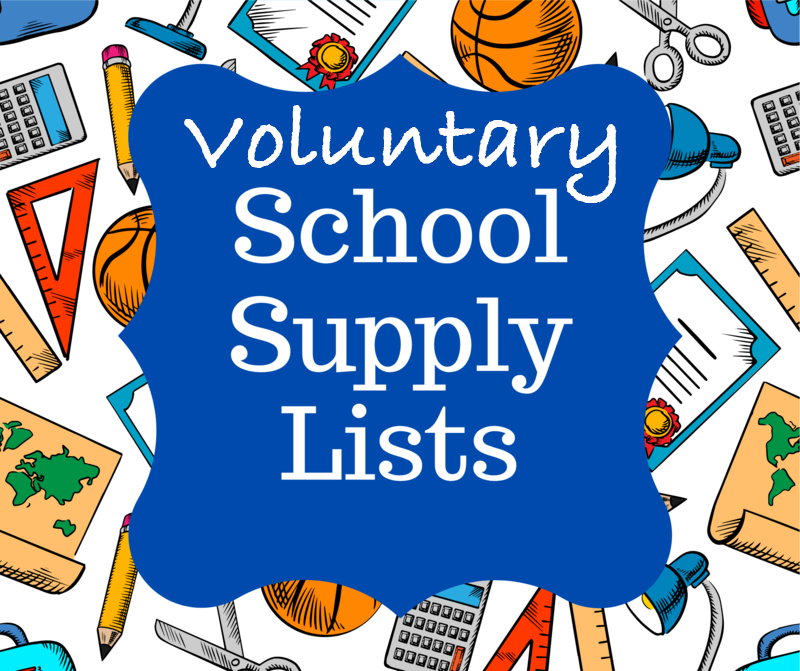 Voluntary Class Supply Lists