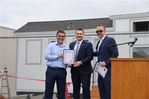 Mr. Diaz, Mayor Dunlap and Mr. Davis 
