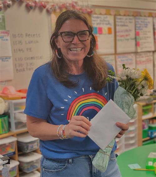 Teacher of the Year Amy Andi