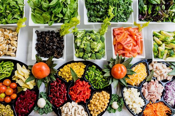 Fruits and vegetables