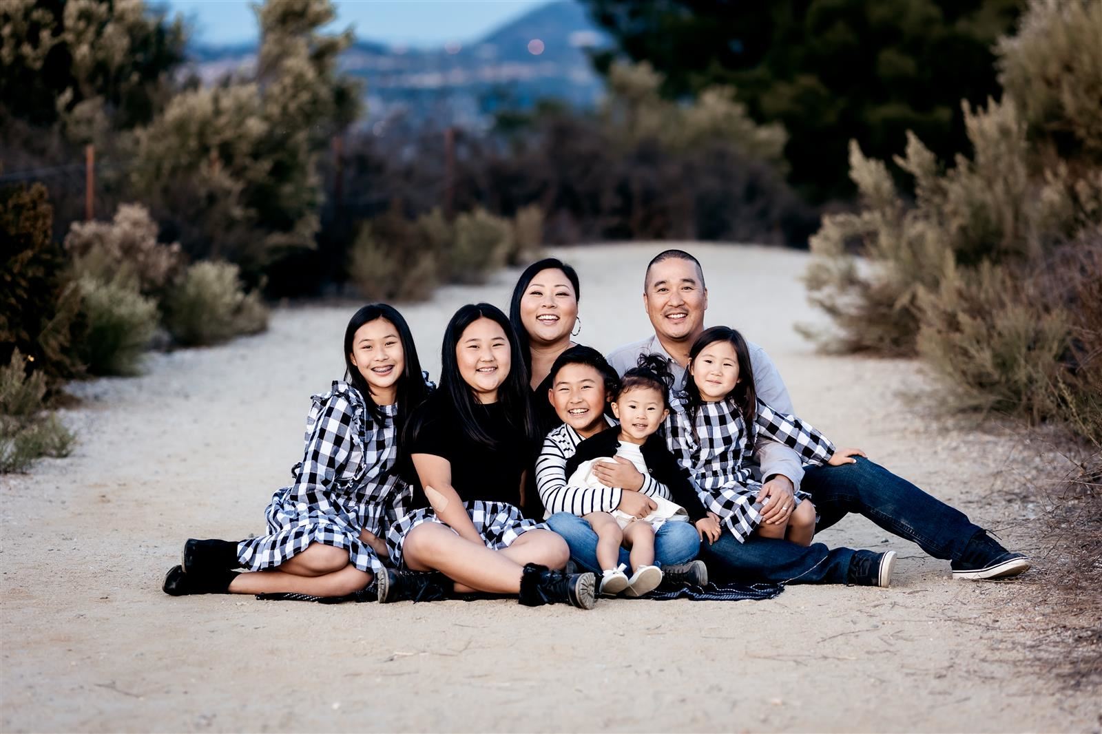 Mrs. Lee and Family